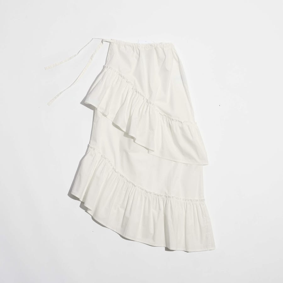 Cotton maxi skirt